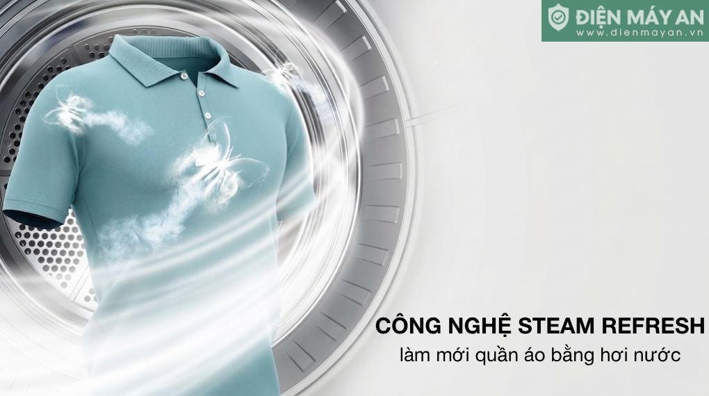 Máy sấy bơm nhiệt Hisense 8 kg DH80N1T